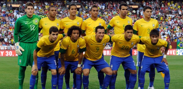 Rafael, Oscar, Damião e Neymar foram titulares na goleada contra os EUA