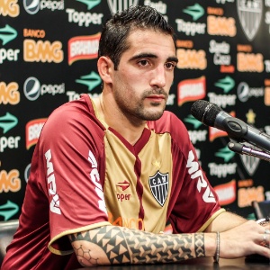 Escudero  será o substituto de Guilherme, que cumpre suspensão diante do Botafogo domingo - Bruno Cantini/Site do Atlético-MG