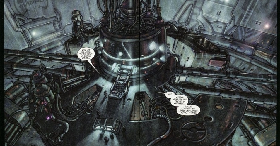 Página da HQ "Unnatural Selection", de Richard Starkings - Fotomontagem/UOL