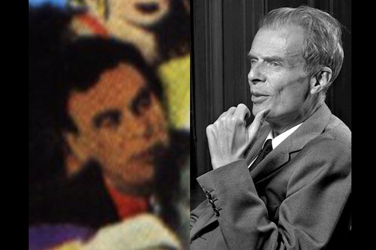 Aldous Huxley: escritor e ensaísta inglês. Huxley escreveu Admirável Mundo Novo, romance ícone da ficção científica e das distopias polÌticas, considerado um dos mais influentes do século XX - Montagem/Vírgula