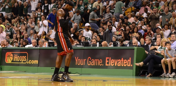 LeBron James é a esperança de vitória do Miami Heat contra o Boston Celtics - CJ Gunther/EFE