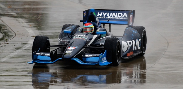 Rubens Barrichello foi mal no treino e largará apenas na 20ª do grid de largada - Jonathan Ferrey/Getty Images/AFP