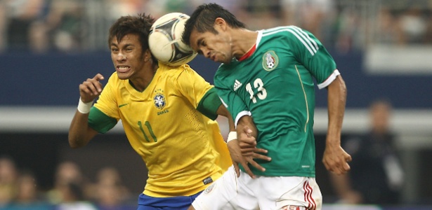 Neymar foi figura apagada na derrota do Brasil para o México no amistoso em Dallas - Mowa Press