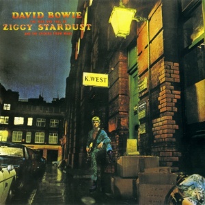 Capa do álbum "The Rise and Fall of Ziggy Stardust and the Spiders from Mars" (1972), de David Bowie - Reprodução