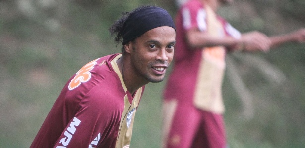 Agora no Atlético-MG, Ronaldinho faltou em 15 treinos do Flamengo na temporada 2012 - Bruno Cantini/site oficial do Atlético-MG