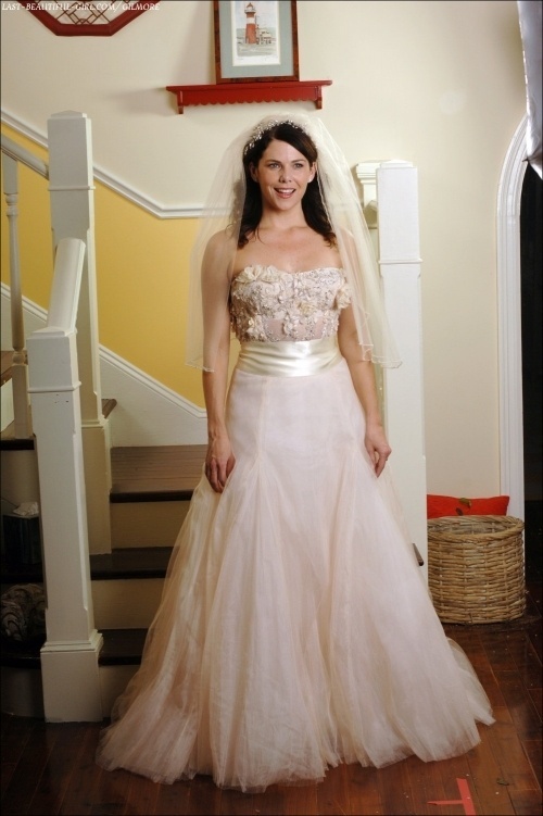 Casamento de Lorelai Gilmore (Lauren Graham) na série 