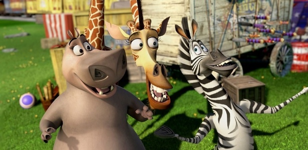 Cena da animação "Madagascar 3: Os Procurados" - Divulgação
