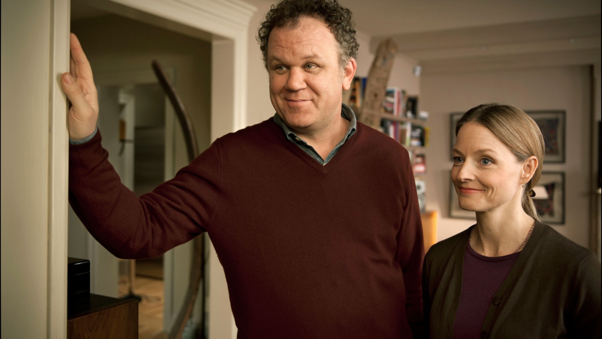 John C. Reily e Jodie Foster em cena de "Deus da Carnificina", de Roman Polanski - Divulgação