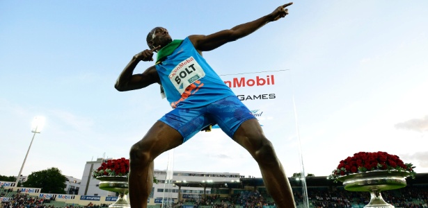 O velocista jamaicano Usain Bolt afirmou diz que acha impossível correr na casa dos 9s2