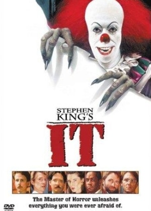 Cartaz da minissérie "It", dos anos 1990. Livro de Stephen King ganha agora adaptação para os cinemas - Reprodução