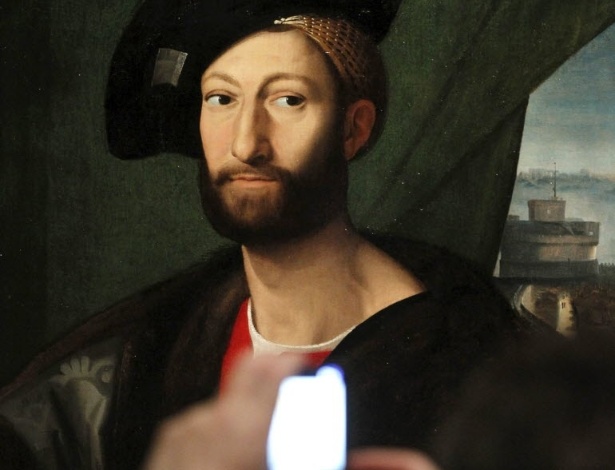 Museu do Prado e Louvre se reúnem para maior exposição sobre o pintor renascentista Rafael Sanzio. A exposição está em cartaz no Museu do Prado, em Madri, a partir de 12/6  - EFE/Chema Moya 