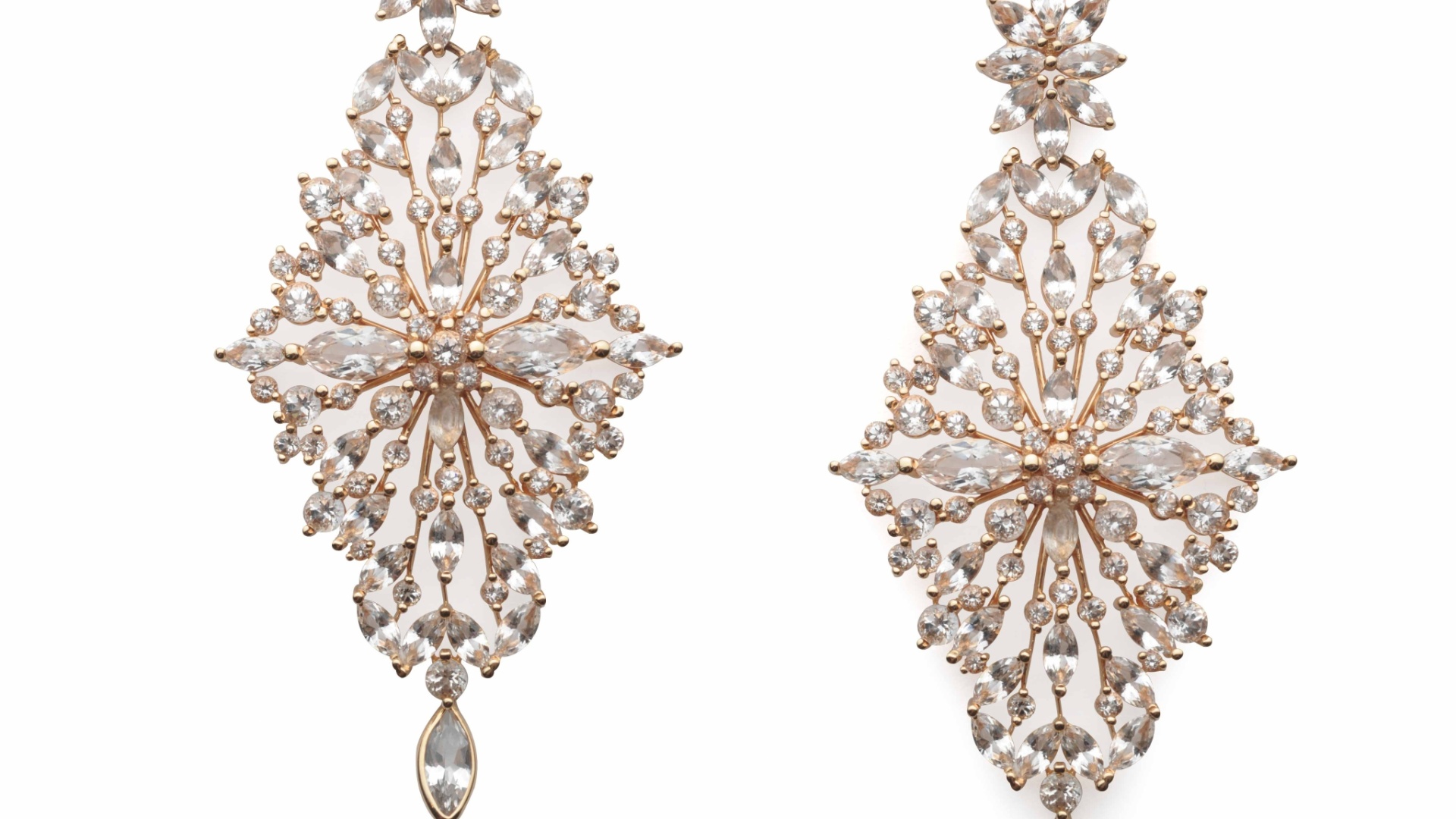 Brinco de ouro rosé com topázios, de Elisabete Gaspar (www.elisabetegaspar.com.br) - Elisabete Gaspar/Divulgação