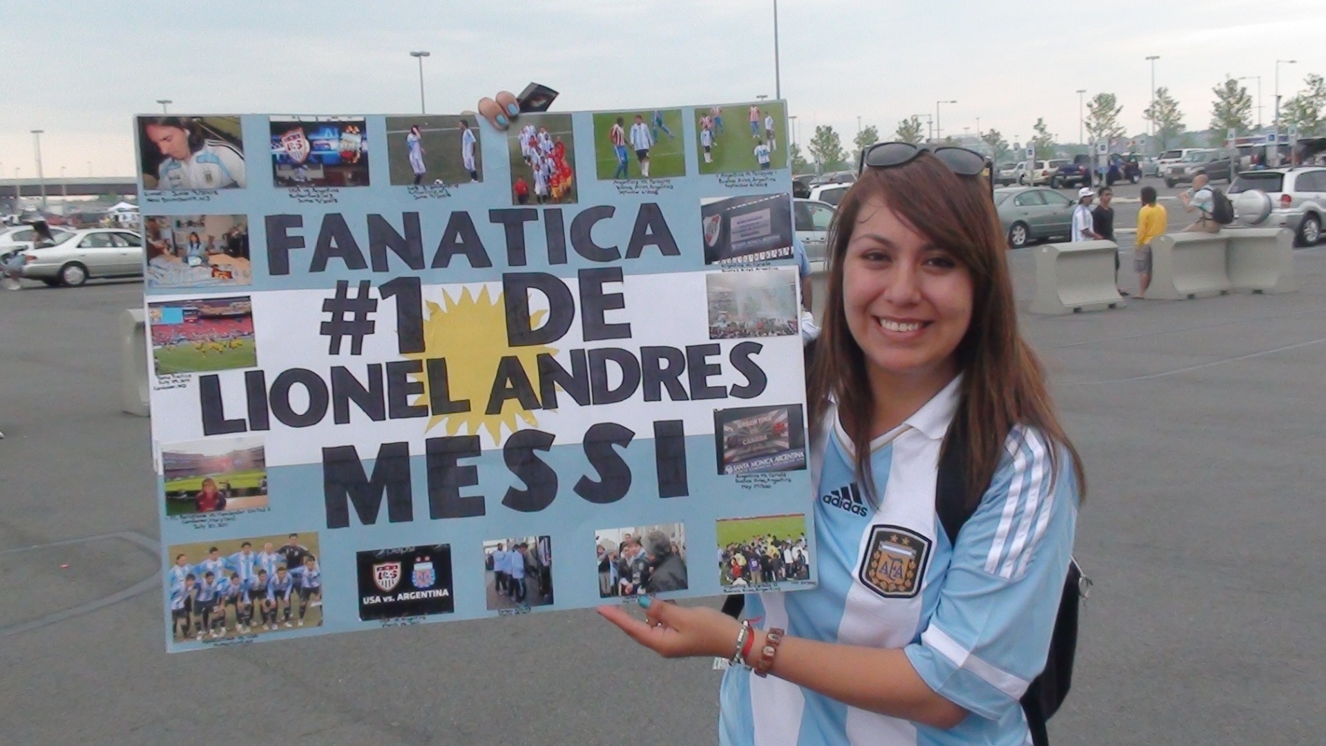 Torcedora Shirley afirma ser a fã número 1 de Messi - Bruno Thadeu/UOL