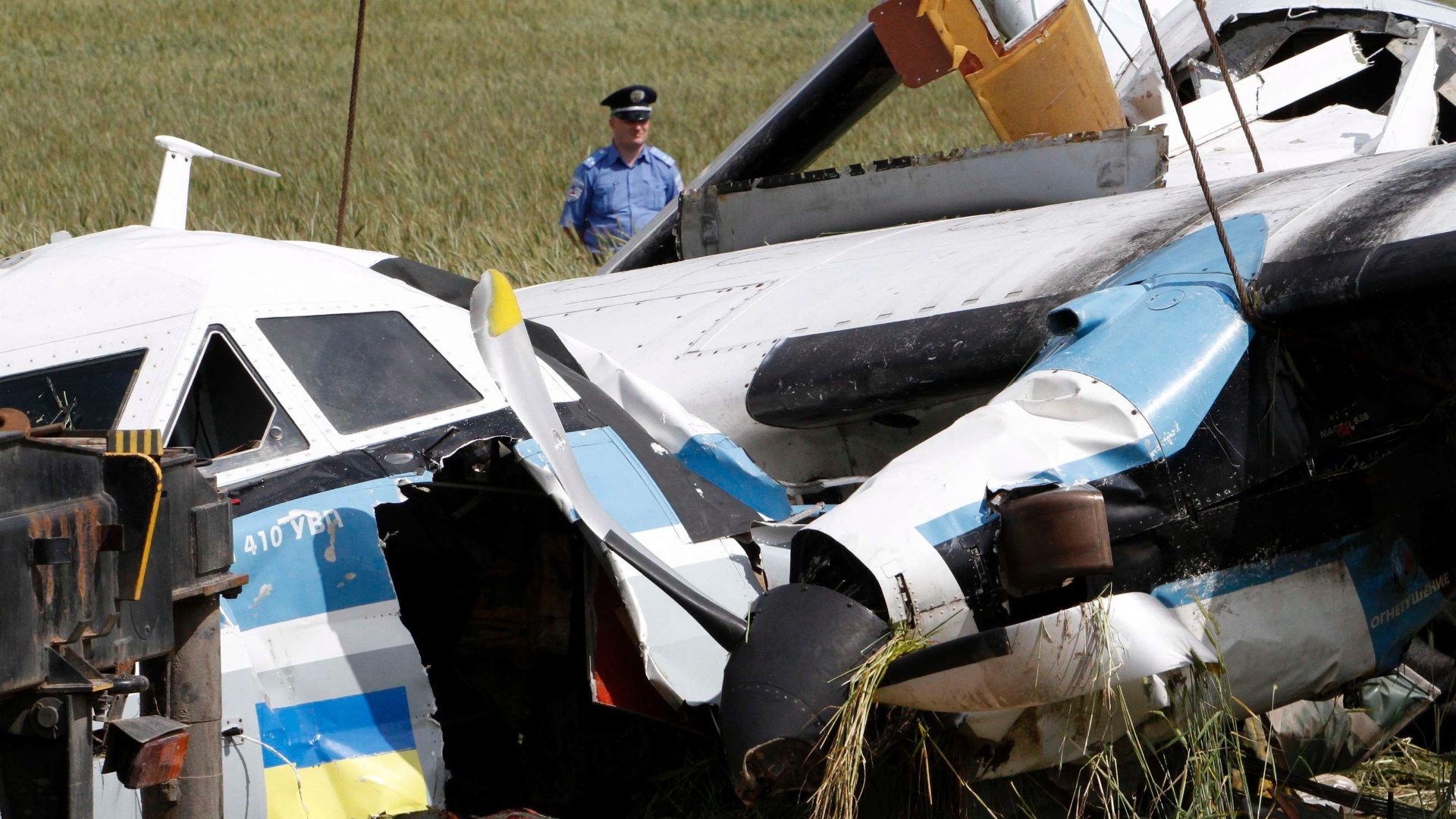 L-410 near Borodyanka airport - 6/10/2012 photo 1
