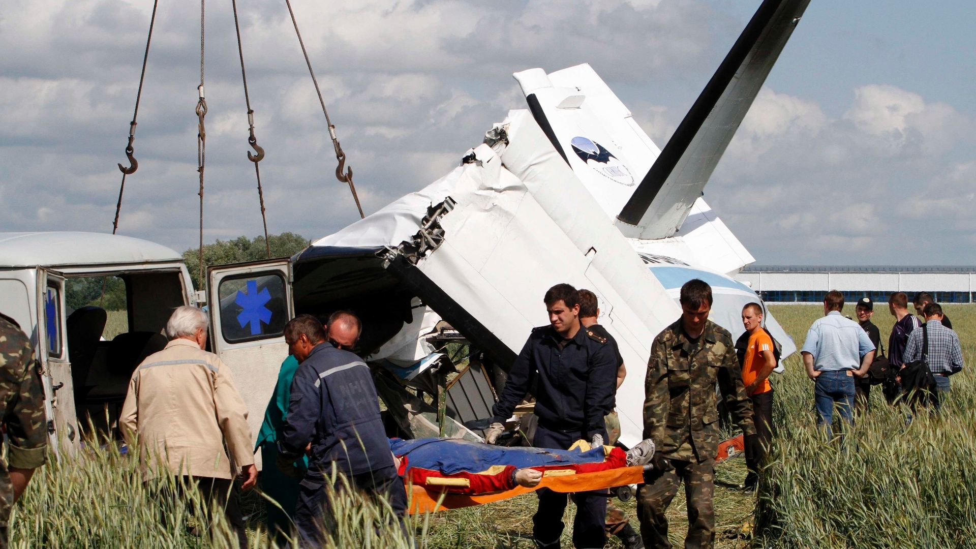 L-410 near Borodyanka airport - 6/10/2012 photo 2