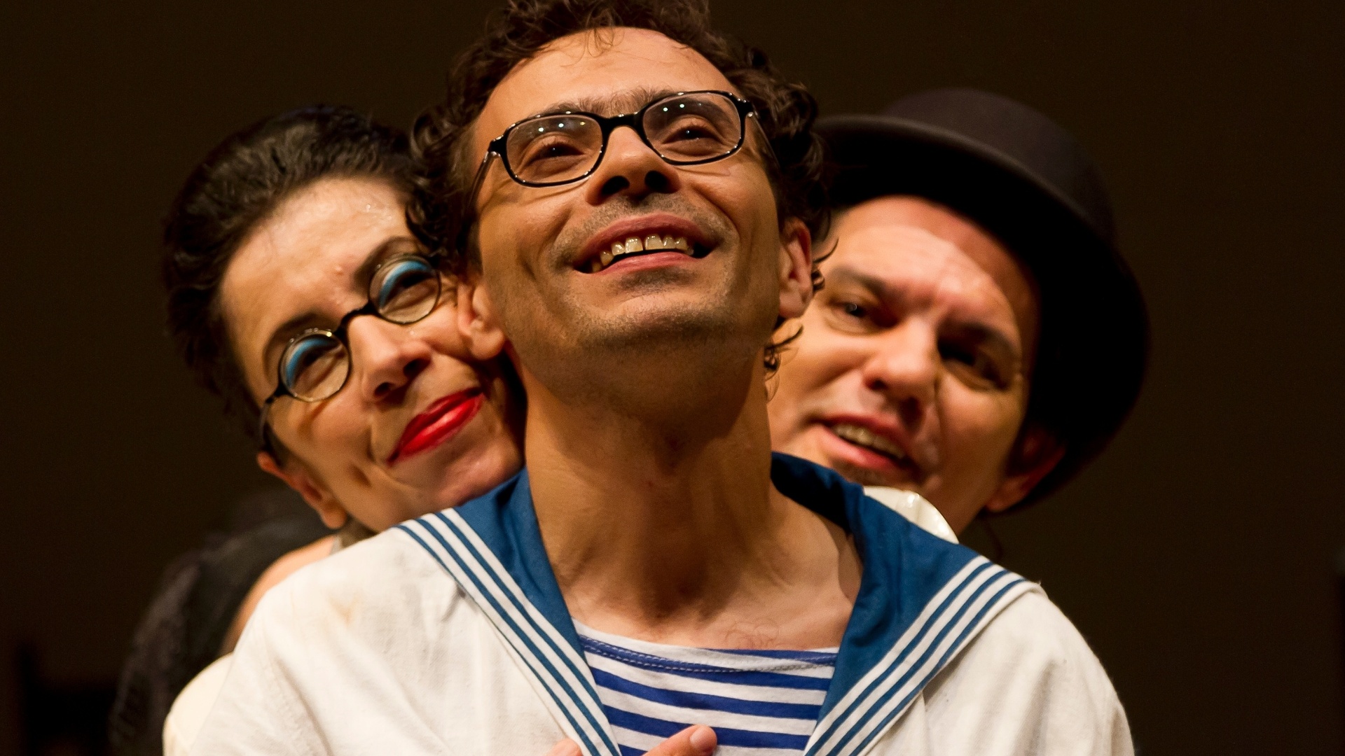 O Grupo Galpão, de Minas Gerais, apresenta a peça "Eclipse" no Teatro Francisco Nunes em Belo Horizonte durante a 11ª edição do FIT-BH (9/6/12) - Guto Muniz