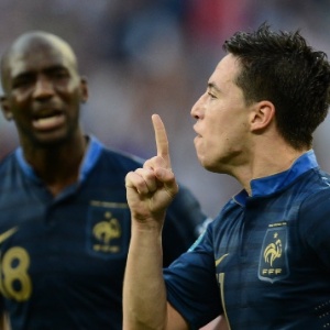 Jogador francês discutiu com jornalista após derrota para a Espanha - FRANCK FIFE/AFP