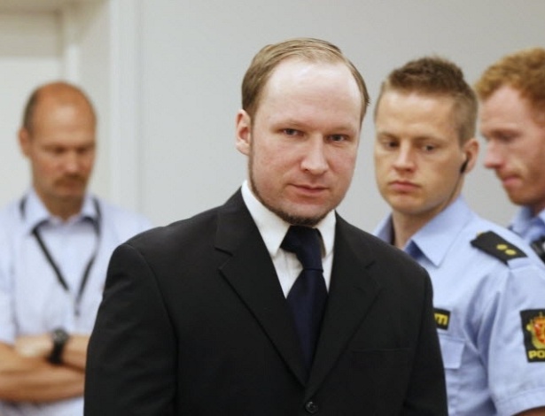 12.jun.2012 - Atirador da Noruega, Anders Breivik
