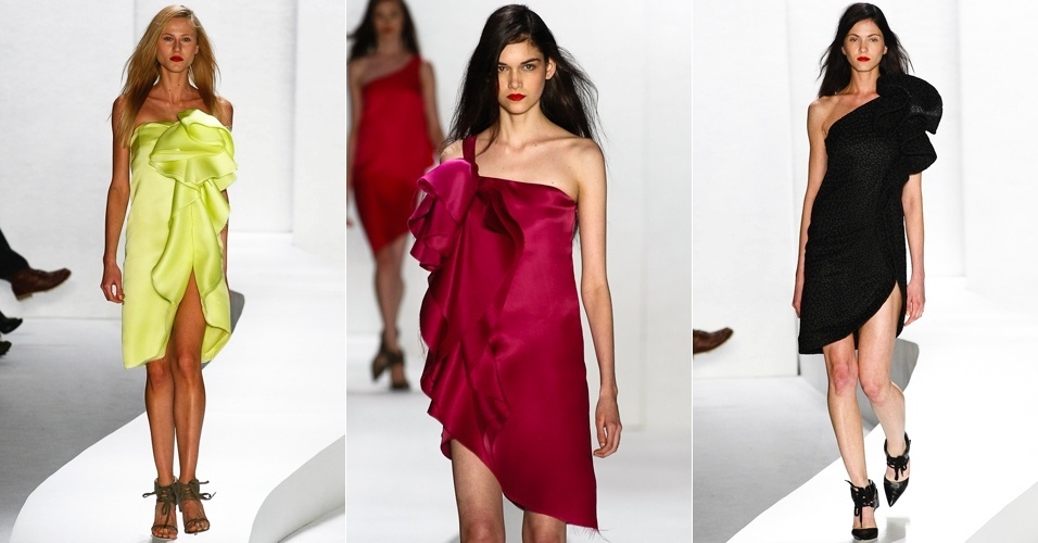 Looks de festa da Tufi Duek para o Verão 2013 no SPFW (11/06/2012) - Alexandre Schneider/UOL