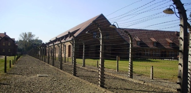 Vista geral do campo de concentração de Auschwitz, na Polônia - Daniela Salu/UOL