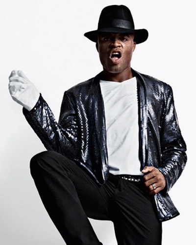Anderson Silva encarna Michael Jackson na capa de junho da ?Rolling Stone Brasil? (14/6/2012)