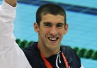 Phelps planeja nadar oitos provas em Londres e pode quebrar recorde de ginasta - AFP PHOTO / PEDRO UGARTE