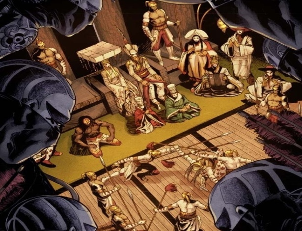 A Marvel anunciou nesta quinta-feira (14) que lançará uma HQ baseada em um espetáculo do grupo Cirque Du Soleil na Comic-Con, evento de cultura pop que acontece em San Diego, em julho  - Reprodução/HuffingtonPost