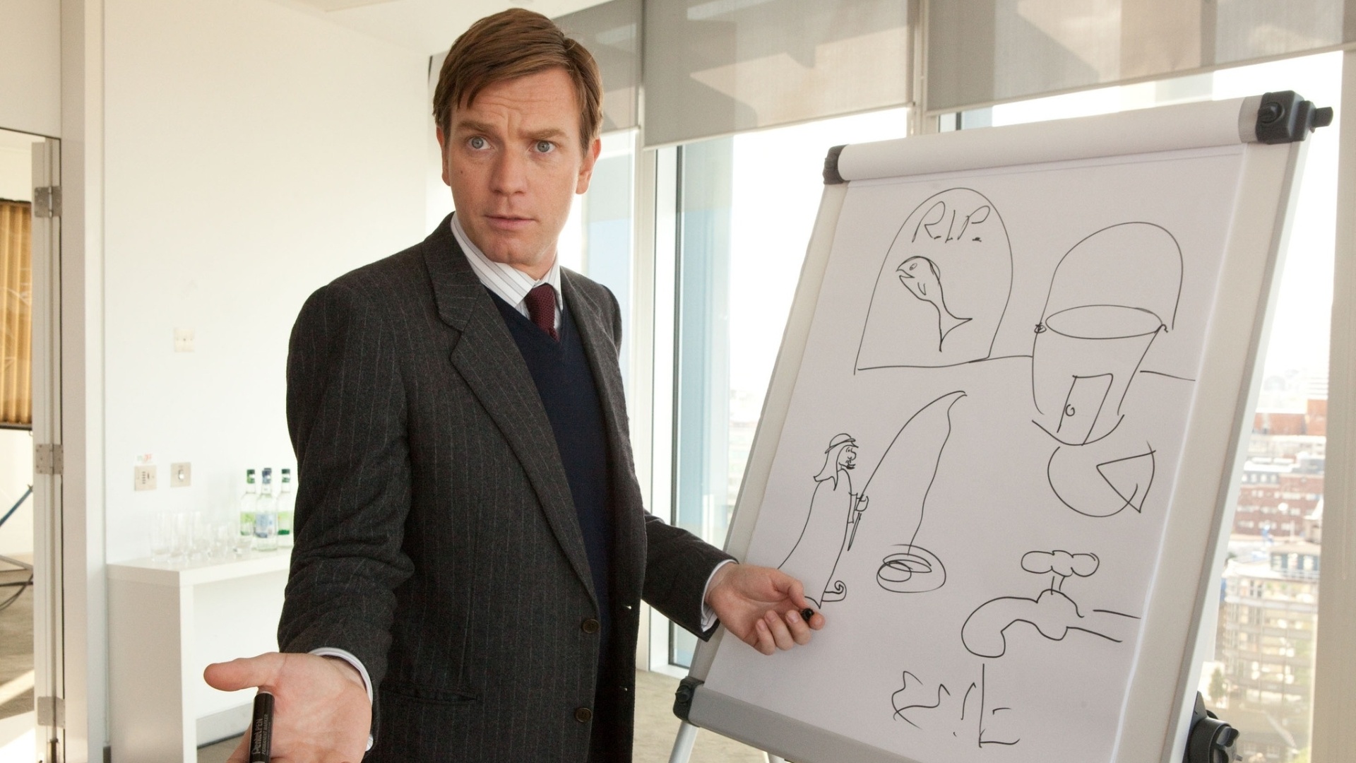 Ewan McGregor em cena do filme "Amor Impossível", de Lasse Hallström - Divulgação