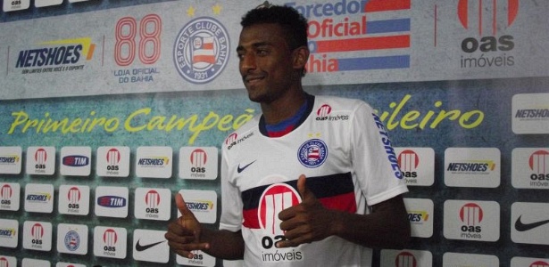 O atacante Elias, atualmente no Resende, defendeu o Bahia na última temporada - Divulgação/Site oficial do Bahia