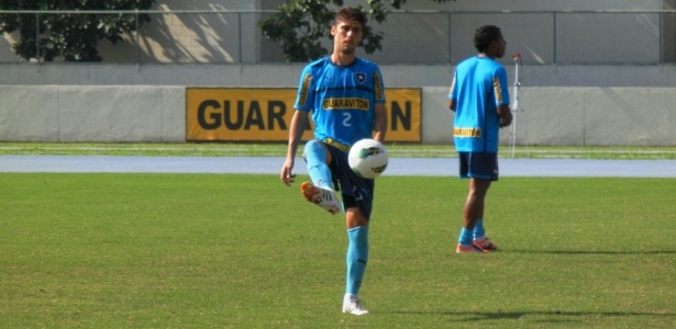 Fellype Gabriel  foi poupado, mas está confirmado entre os titulares do Botafogo - Bernardo Gentile/UOL Esporte