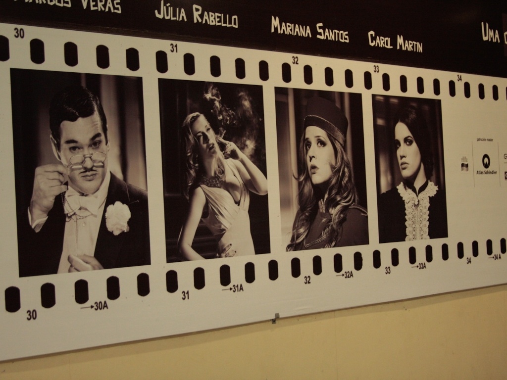 Elenco de "Atreva-se", peça inspirada no cinema noir que estreia no próximo dia 22, em São Paulo  - Marcos Ribas/ Photo Rio News