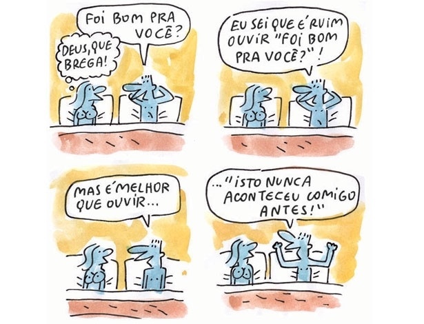 Ilustração 3 de Adão Iturrusgarai para o livro "Tudo o que Você Não Queria Saber sobre Sexo" - Adão Iturrusgarai/Divulgação