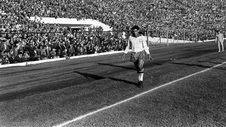 Mané Garrincha na Copa do Mundo de 1962 - Acervo UH/Folhapress