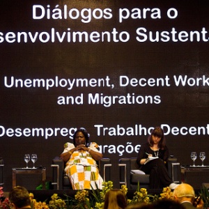 Primeira série de Diálogos foi sobre desemprego; ao todo serão dez painéis  - Marlene Bergamo/Folhapress
