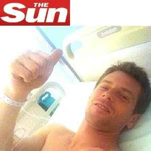 Anthony Davidson se recupera em hospital após sofrer impressionante acidente em Le Mans - Reprodução/The Sun