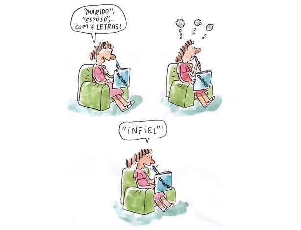 Ilustração 4 de Adão Iturrusgarai para o livro "Tudo o que Você Não Queria Saber sobre Sexo" - 470 - Adão Iturrusgarai/Divulgação