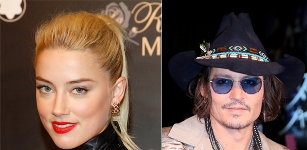 Suposto novo casal: Amber Heard e Johnny Depp 