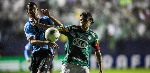 Com chuva e campo pesado, Grêmio e Palmeiras fizeram jogo da Copa do Brasil - Leonardo Soares/UOL