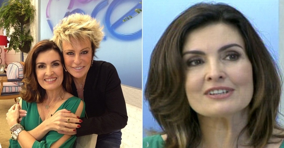 Fátima Bernardes e Ana Maria Braga afirmam que são amigas e que não disputa de espaço na Globo (21/6/12)