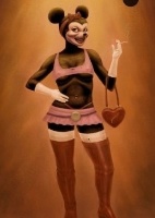 Minnie redesenhada por Testosteronman - Reprodução/Testosteronman