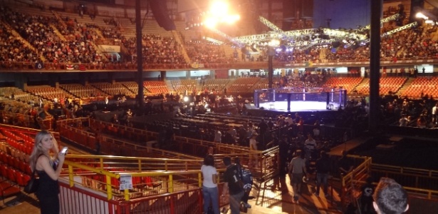 Mineirinho foi palco do UFC 147, em Belo Horizonte, na primeira final do TUF - Jorge Corrêa/UOL