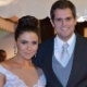Giovanna Antonelli e o marido, Leonardo Nogueira, no casamento da atriz Luma Costa (23/6/12) - AgNews