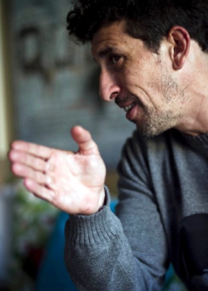 O ator Milhem Cortaz, que protagonizaria "O Cobrador", roteiro escrito por Chorão - Leandro Moares/UOL