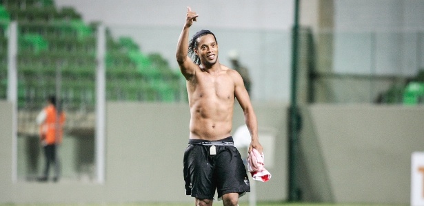 "Samba do R49" é homenagem de Fabinho do Terreiro a Ronaldinho Gaúcho (f) - Bruno Cantini/site oficial do Atlético-MG