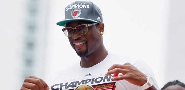 Campeão da NBA, Wade não vai poder jogar em Londres