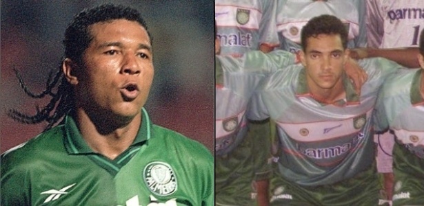 Autores dos gols das últimas conquistas nacionais, Oséas e Alberto lembraram seus feitos - Arte/UOL - Eduardo knapp/folha Imagem e Antônio Gaudério/Folha Imagem