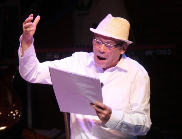 Ator José Wilker participa da reabertura do Teatro Ipanema no Rio de Janeiro (25/6/12) - Roberto Filho/AgNews