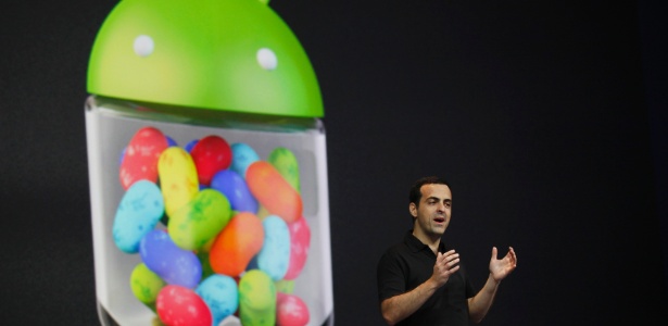 Jelly Bean estará disponível para o Galaxy Nexus, Nexus S e Xoom em meados de julho - Stephen Lam/Reuters