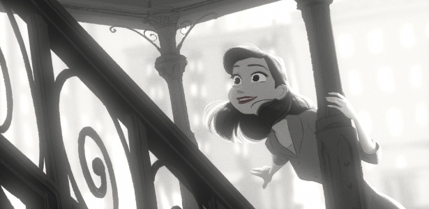 Cena do curta de animação "Paperman", da Disney - Divulgação