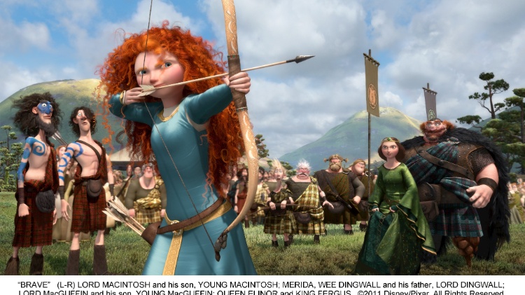 Em "Valente", a princesa Merida quer escolher seu destino - Divulgação - Divulgação